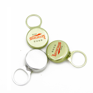 Aluminum ring pull ring cover